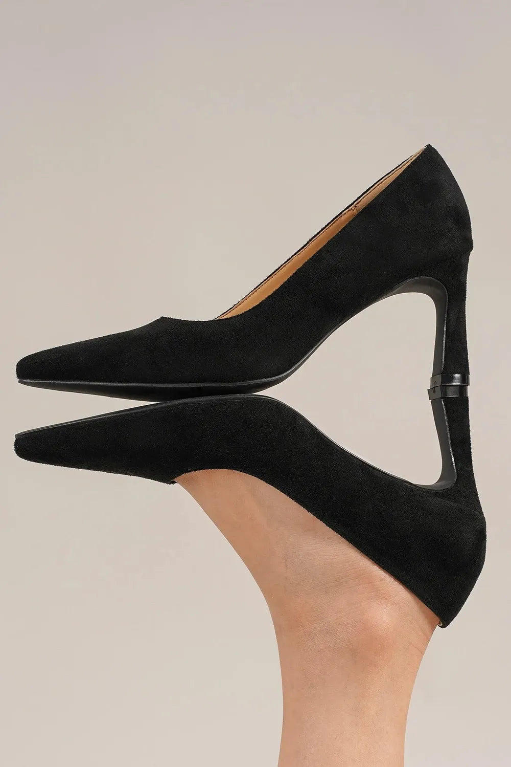 Beast Fashion Faux Suede Point Toe Pumps 61ab5c6a-6612-4c59-8b53-edbac4e59621-Max