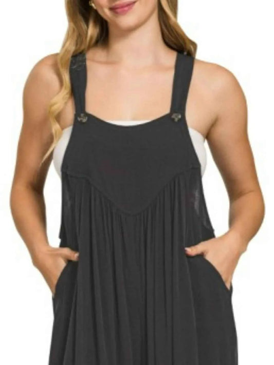 Woven Rayon Crepe Wide Leg Overalls 621257ce-b26f-43e7-819d-76a8eda694e9-Max-Origin