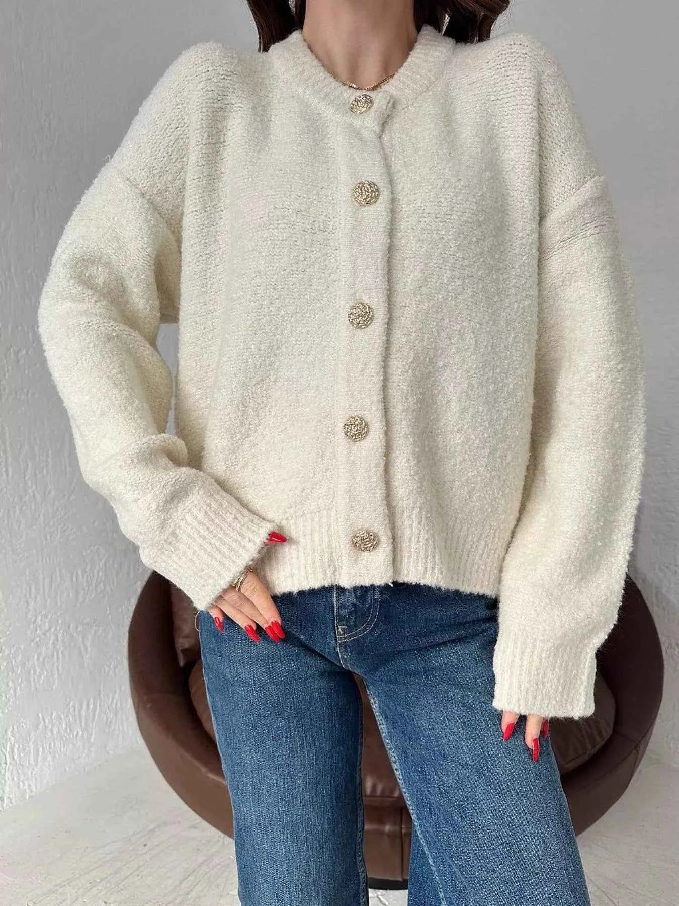 Button-Up Drop Shoulder Cardigan 622a9f18-3c2f-420a-899b-2581c422aded-Max-Origin