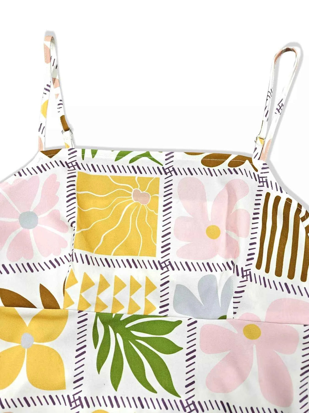 Printed Cutout Back Cami Dress 624833fe-7ba3-4206-ab77-fb5b1c58324c-Max-Origin