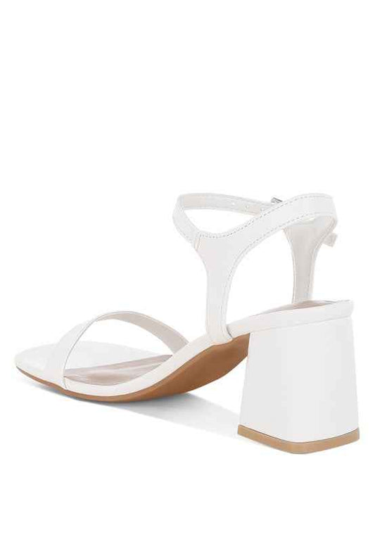 Kazara Faux Leather Block Heels 625731ec-adec-4fdd-bfeb-1da67b0123a2