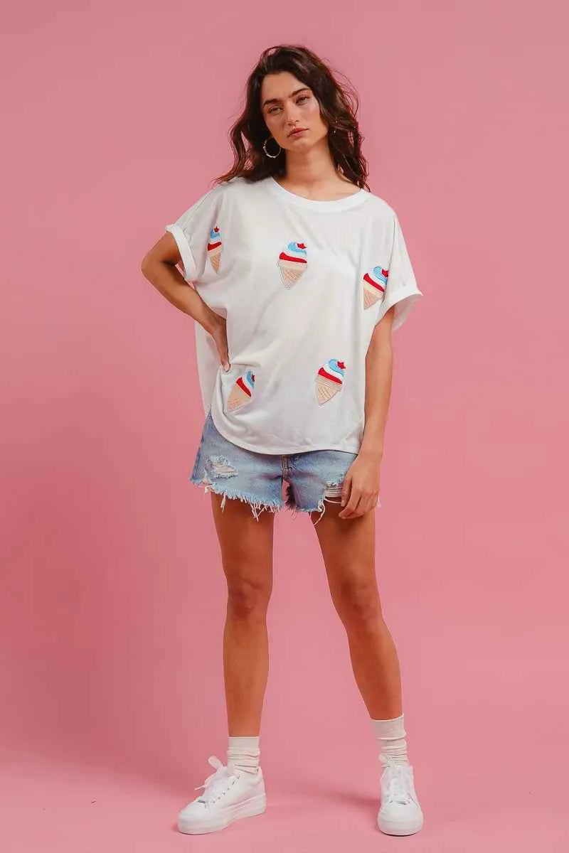 BiBi Solid Terry With Fourth Of July Theme Patched Top 6261a4feee254e5bb3f4eec1d2e5412e-Max-Origin