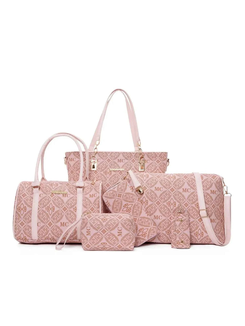 6-Piece Geometric Pattern Bag Set 62870acf-7a9c-4fe2-8ae0-b76d330e30e4-Max-Origin
