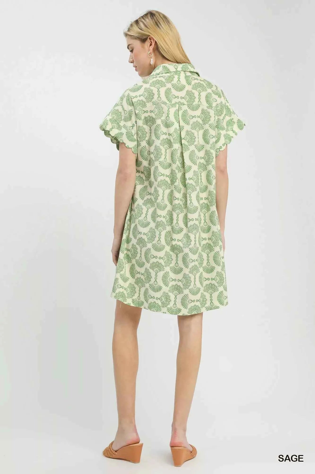 Umgee Printed Button Front Shirt Dress 62d8aa64-4d7c-4c8b-b2bd-5121b70cad08-Max-Origin