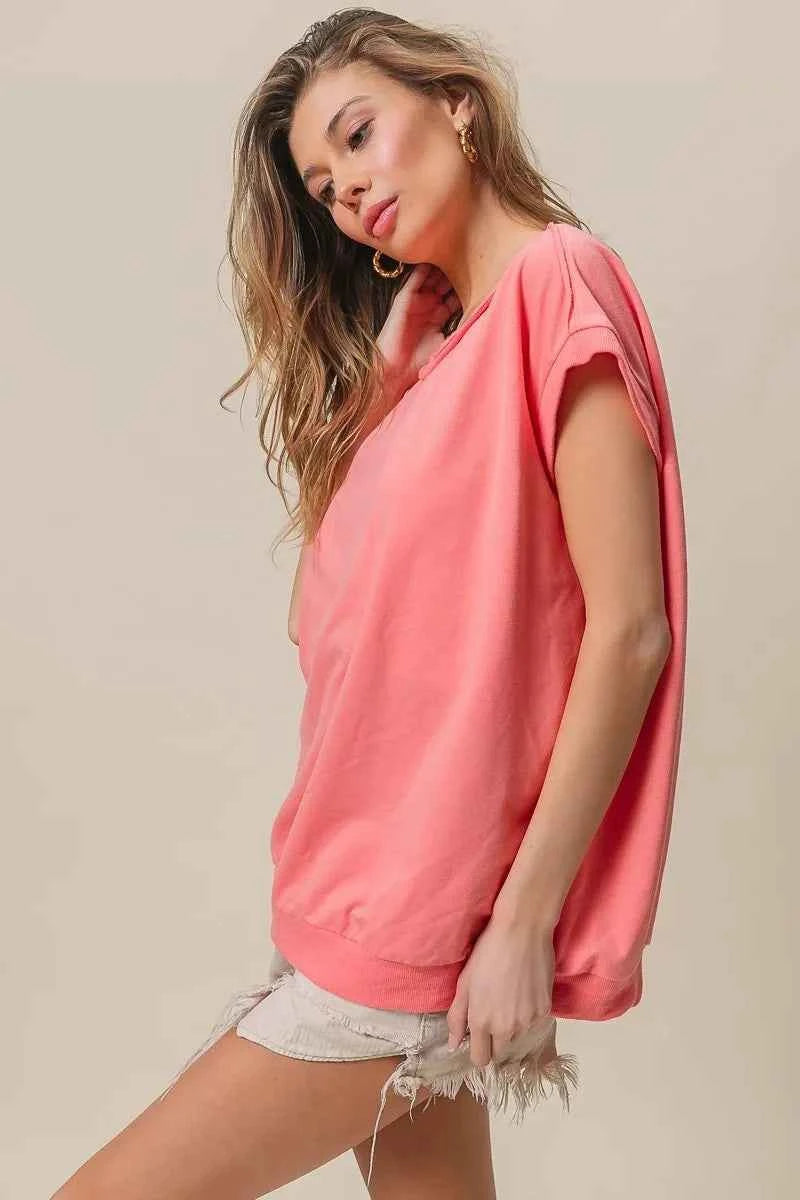 BiBi French Terry Drop Shoulder Basic Top 631447ffb73b456985cc8127eda3fb88-Max-Origin