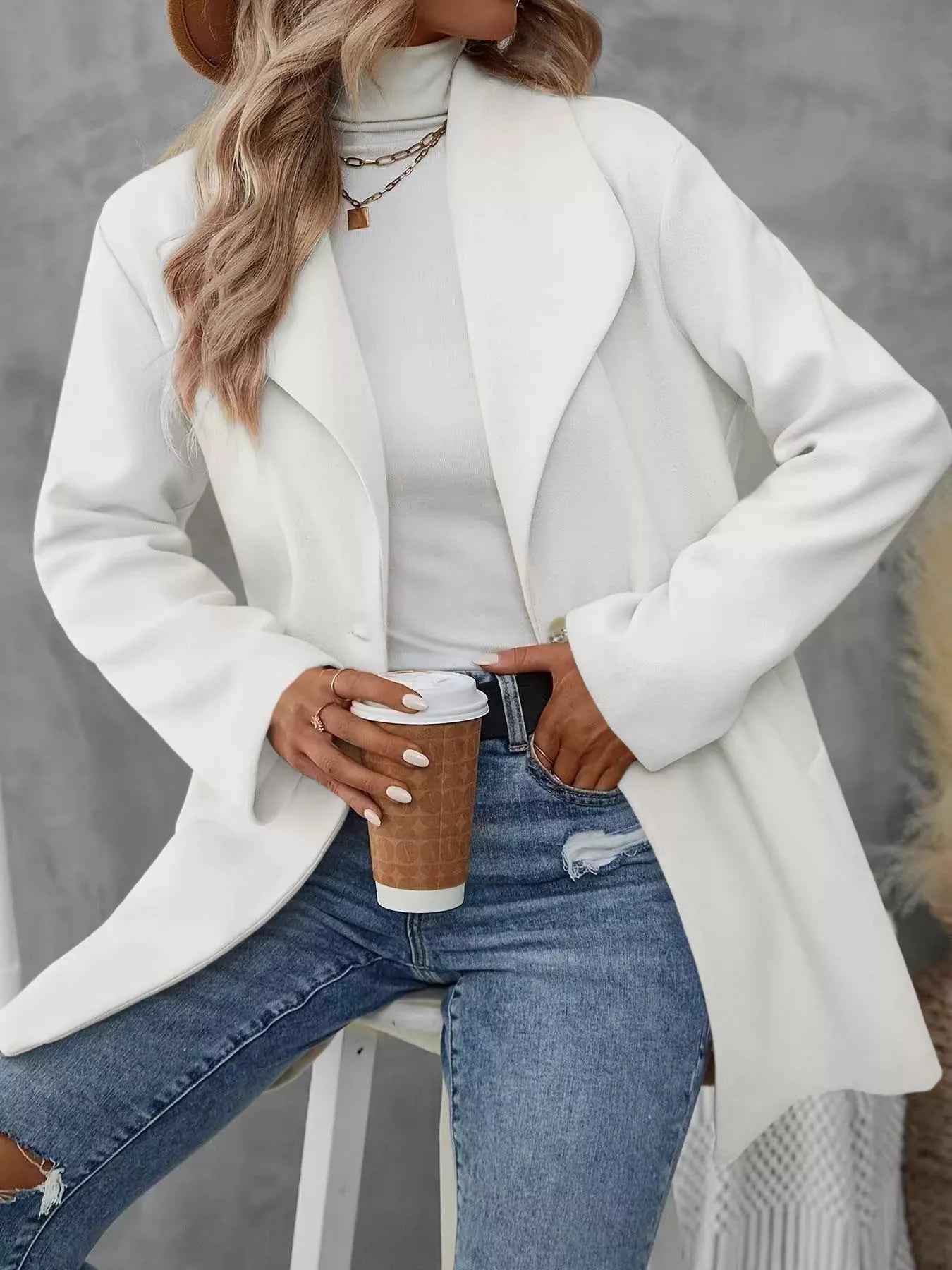 Lapel Collar Single-Button Wool Blend Overcoat 63392d21a1fd425189260f8766f2f289-Max-Origin