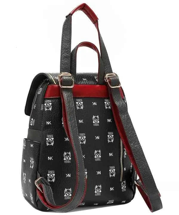 Nicole Lee USA Cat Eco-Leather Convertible Backpack Bag 636cdabd-1eb6-464e-9d01-6081dfc4182e-Max