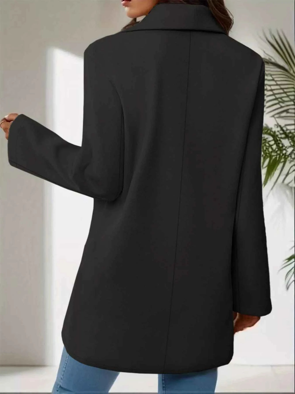 Lapel Collar Single-Button Wool Blend Overcoat 637f9a9af8234ffd8ec77c5fa5e41e85-Max-Origin