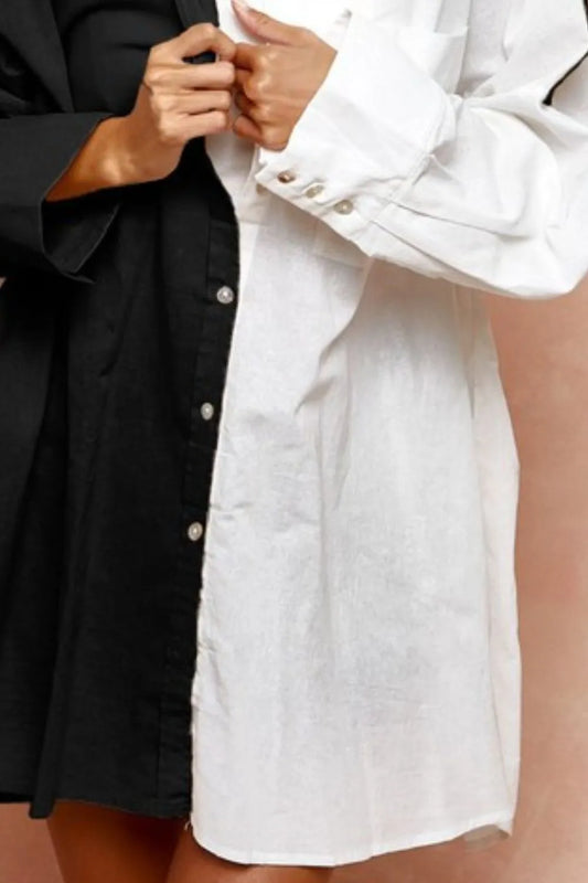 Oversized Color Block Shirt 638167e6-4f1d-4c4b-bf53-e956cd7c0140-Max-Origin