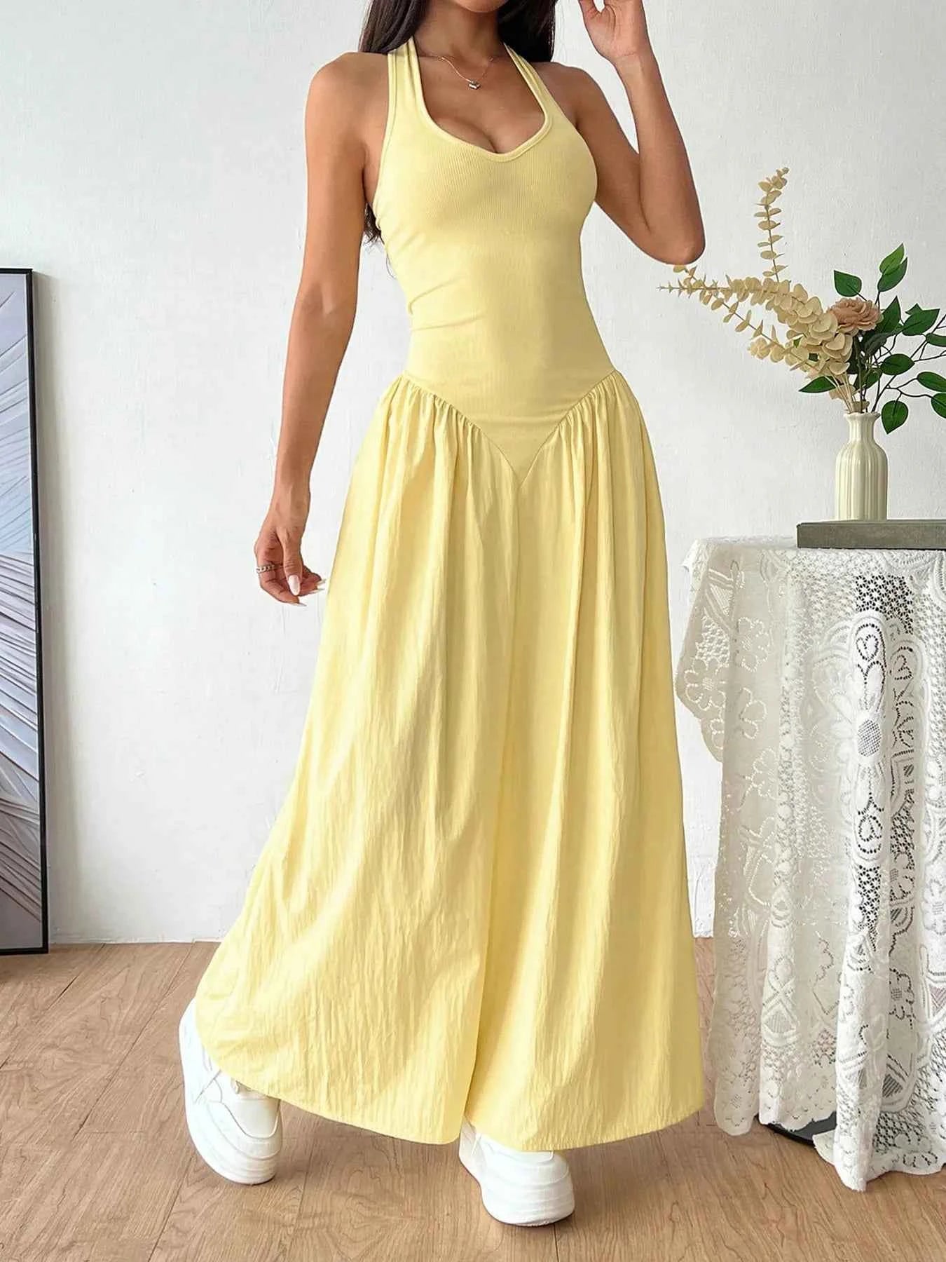 Halter Neck Maxi Dress 63991b4aa947443fa3a5ef2870dc5386-Max-Origin