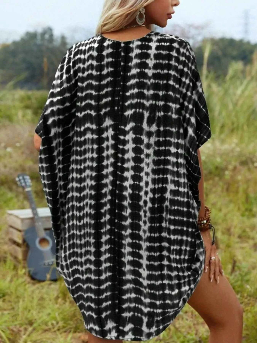 Tie-Dye Open Front Kimono Cardigan 639f4819-7dee-43a8-9ef0-7b16b7d220cb-Max-Origin