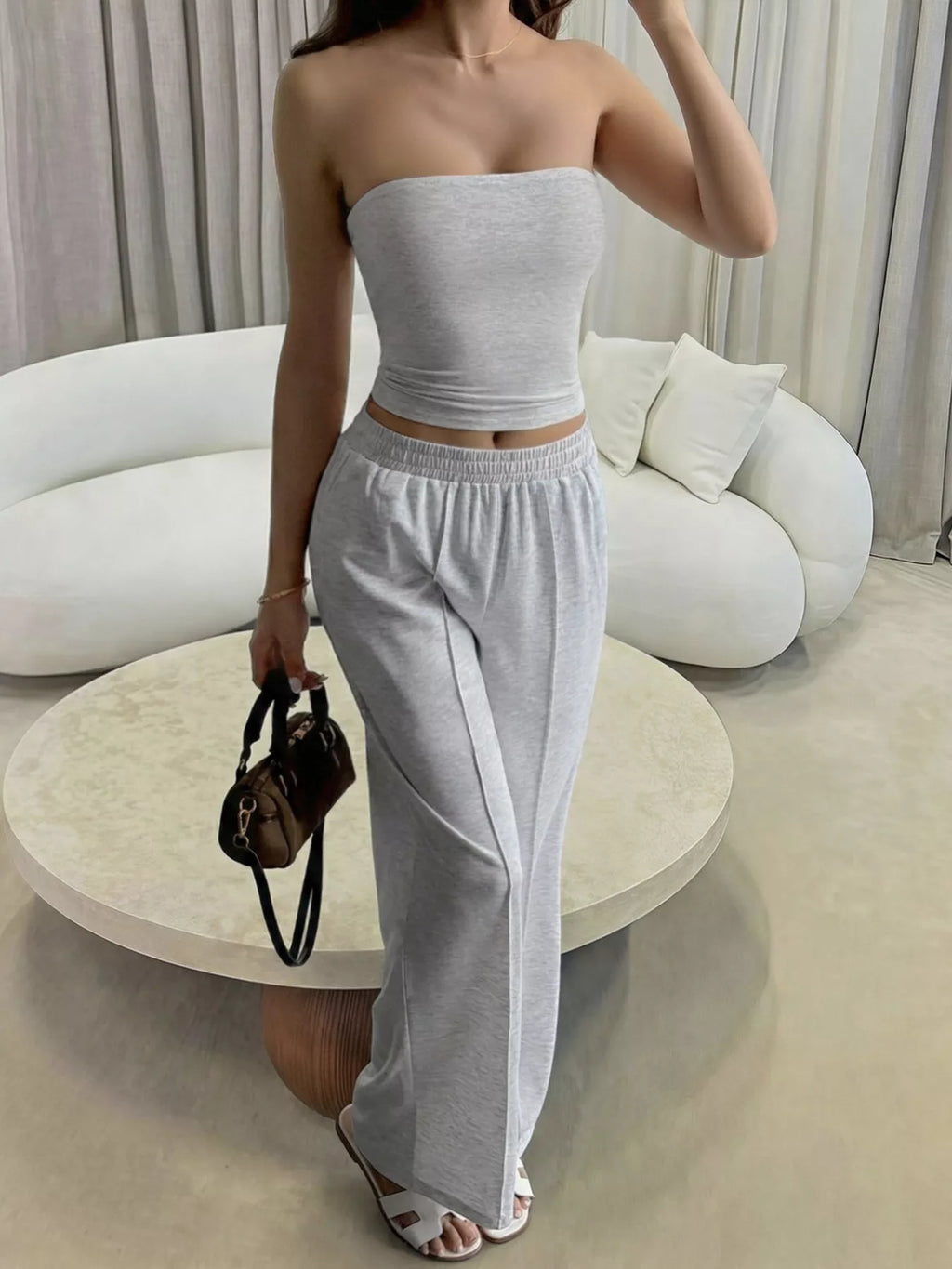 Tube Top and Wide Leg Pants Set 63c10077c74448cdbac1bd396a43268e-Max-Origin