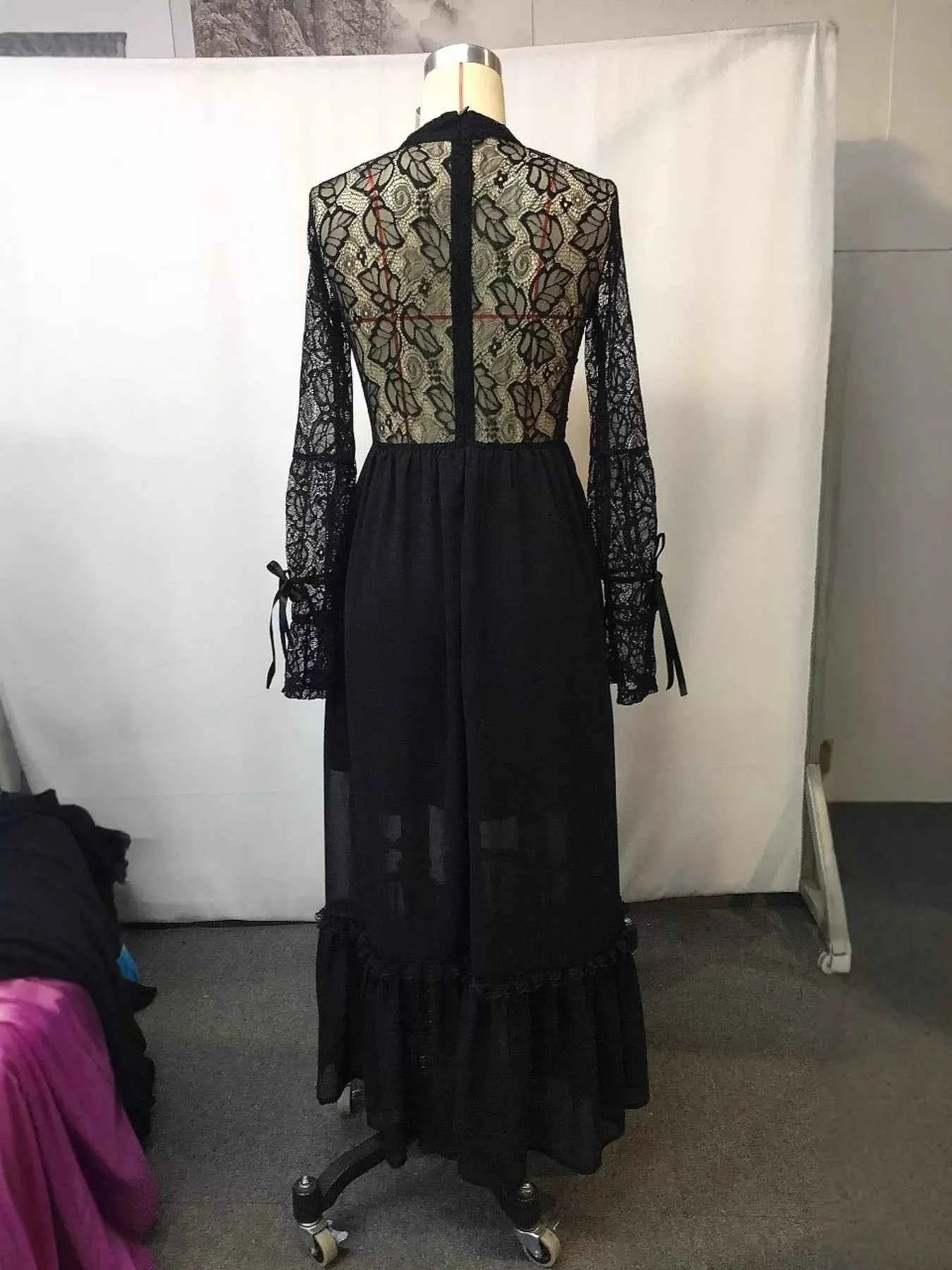 Lace Long Sleeve Maxi Dress 64039dc7bf2e42d684348f31c7143dcb-Max-Origin