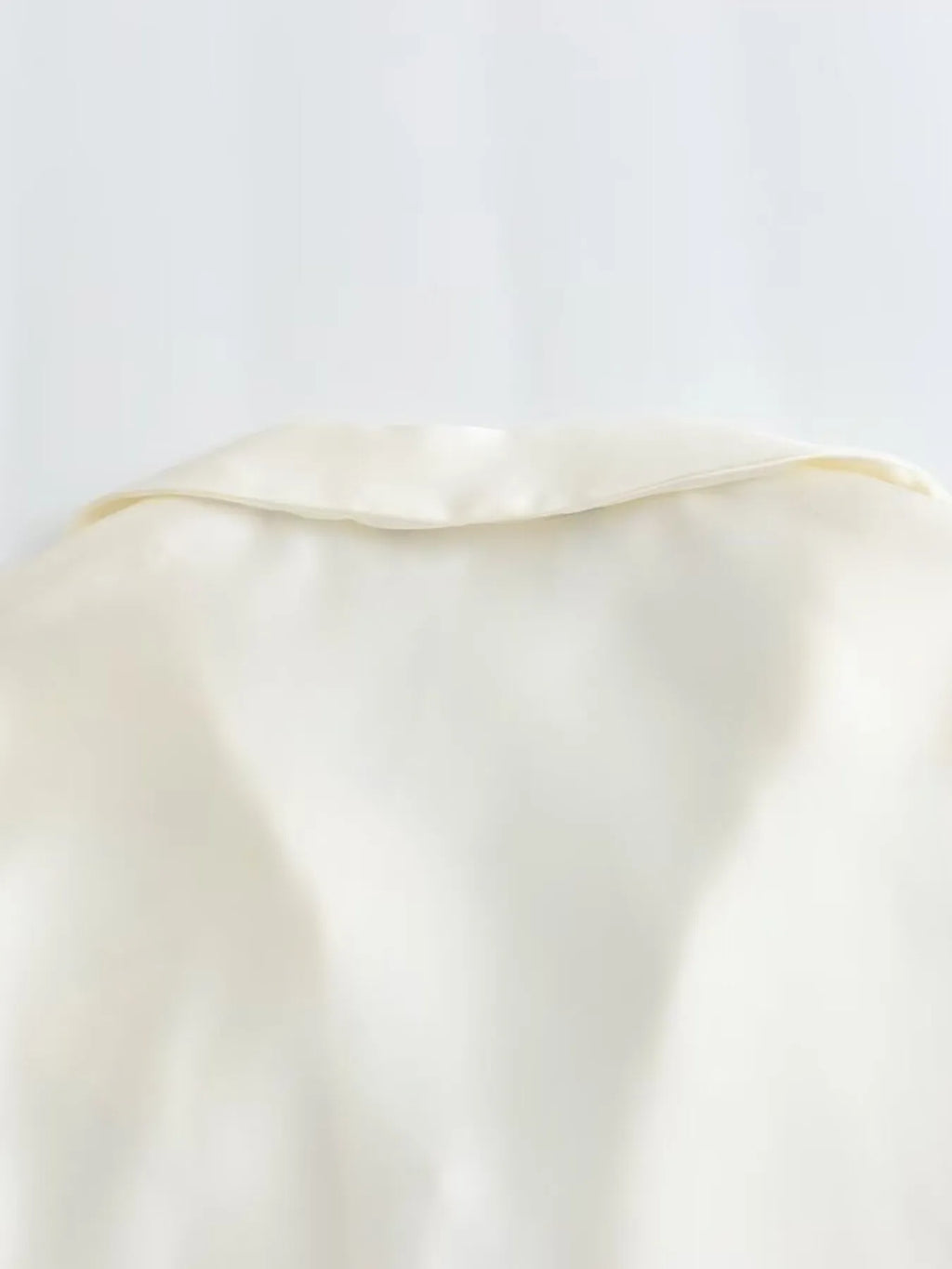 Satin Tie-Front Long Sleeve Shirt 641f935448a34824b81cef62719676ce-Max-Origin
