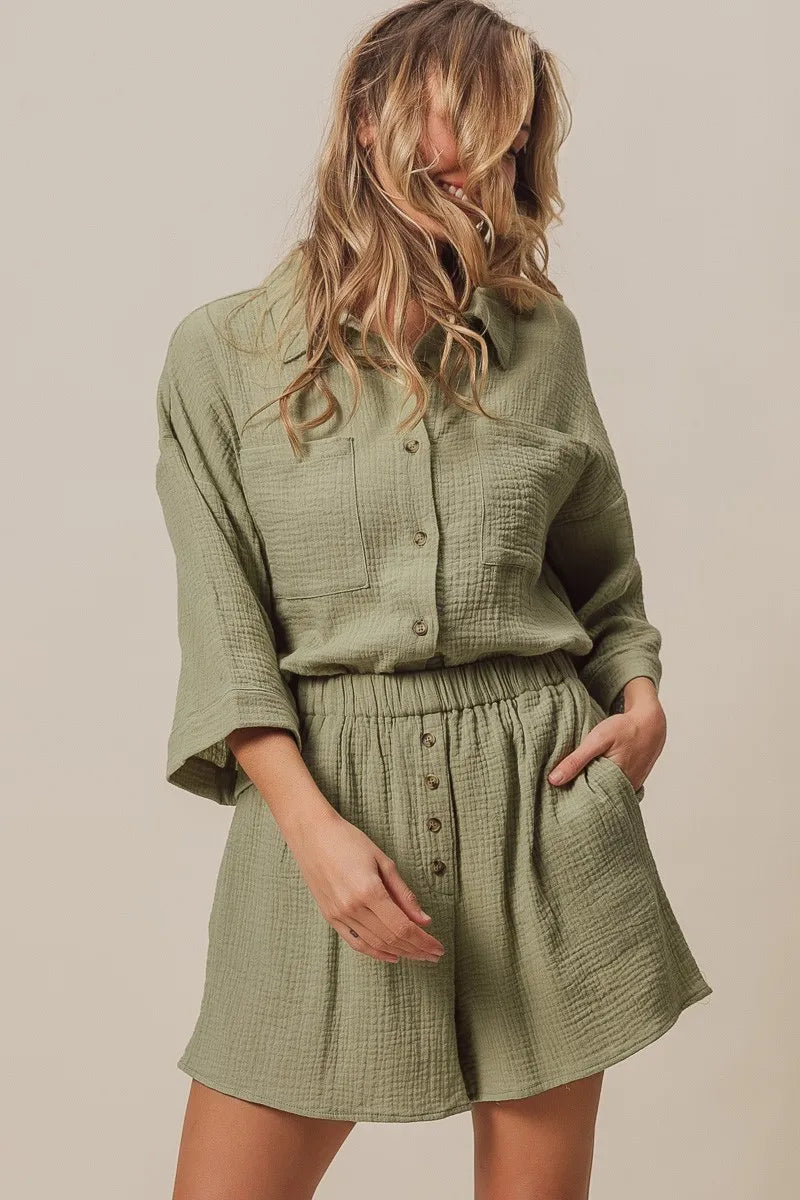 BiBi Crinkle Gauze Shirt and Short Set 64e3e5615c524d3bb1443f6e798025ea-Max-Origin