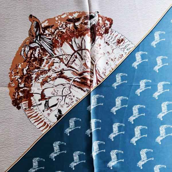 Silky Muse Satin Square Scarf - Chic Silky Scarf F 650e5ff6-60d6-4663-b52b-920fc63b6117