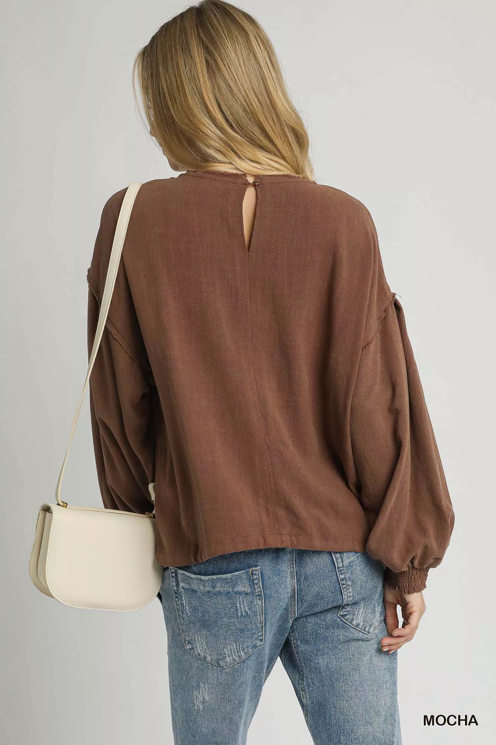 Umgee Linen Long Sleeve Top with Drawstring 65473ebe-4bb7-40b1-b382-092936c5a6b1-Max-Origin
