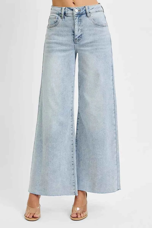 Full Size High Rise Ankle Wide Palazzo Jeans Plus Size LIGHT 656a58de703a4e81b765db6d8dd00de8-Max-Origin