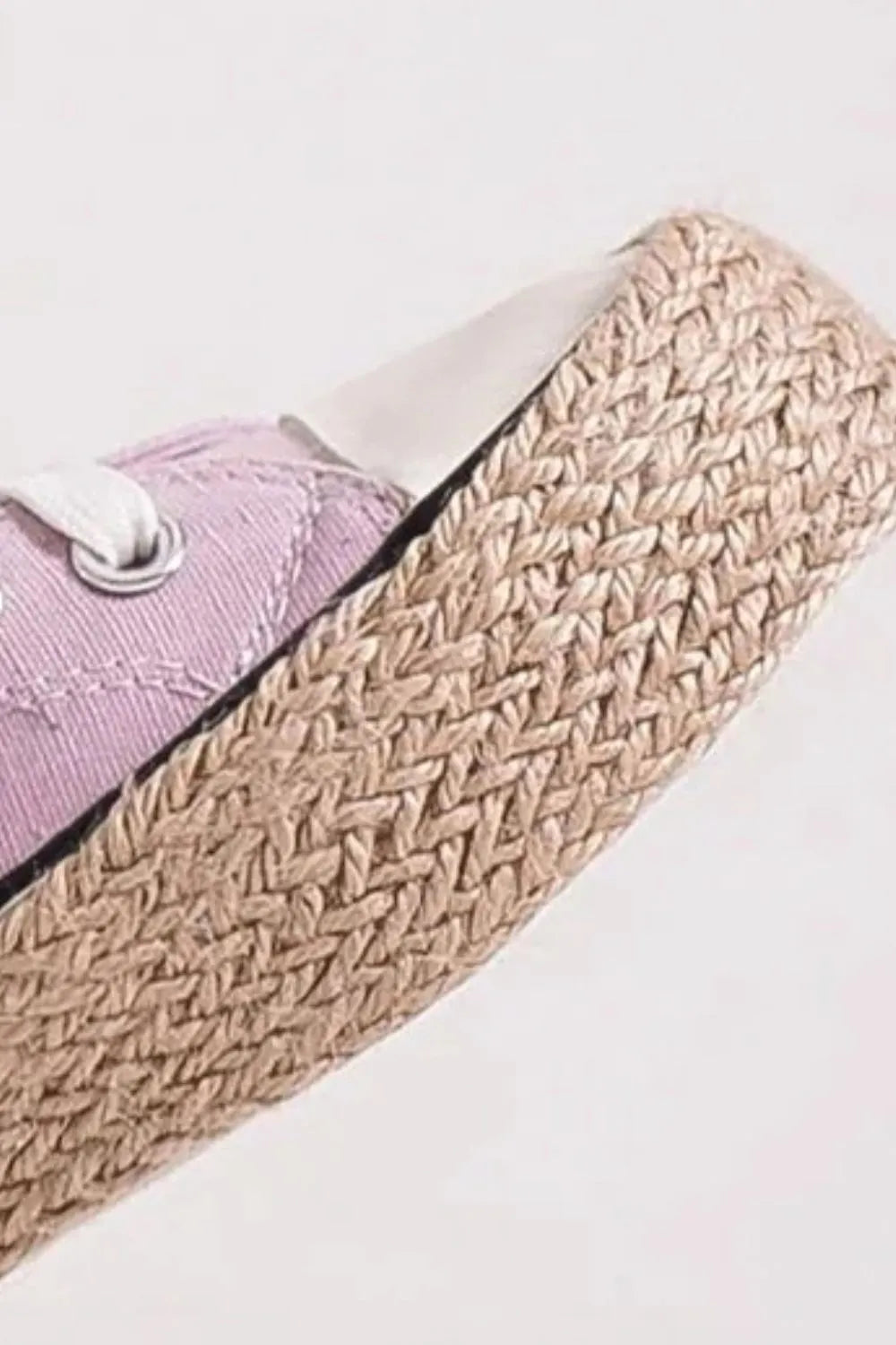 Beast Fashion Lace Up Woven Espadrille Sole Sneakers 658b5846-3fea-47f1-a22a-9f26231e48f2-Max