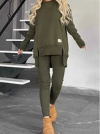 Full Size Slit Round Neck Top and Pants Set Plus Size 658fd25c1b8946339d5617b6799e4173-Max-Origin