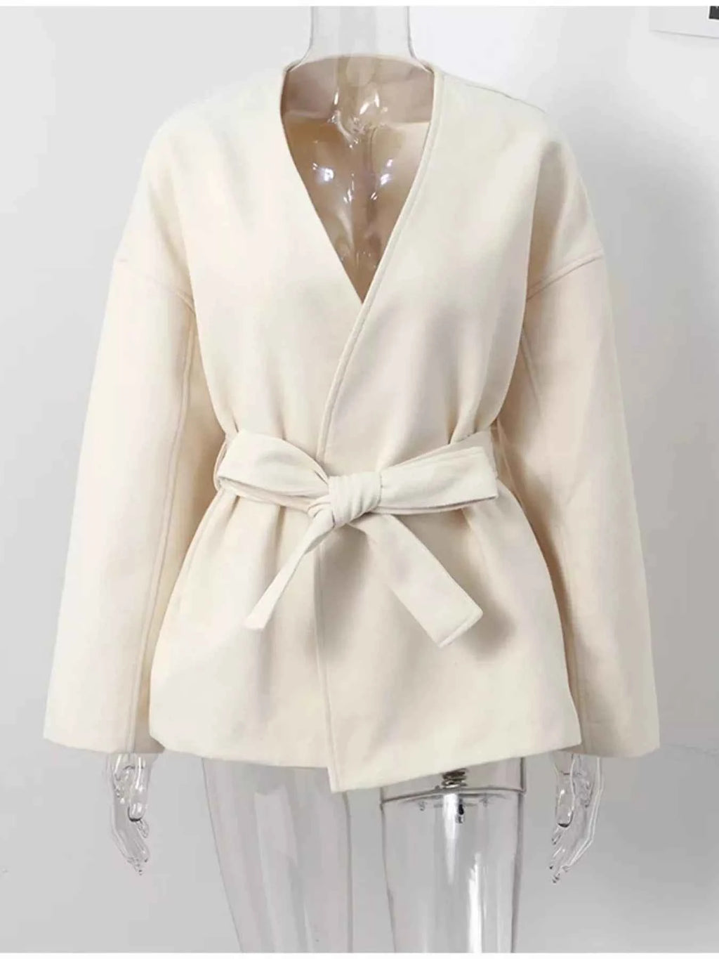 Surplice Tie Waist Dropped Shoulder Outerwear 65c9cb3e68574681b67180bcc04970af-Max-Origin