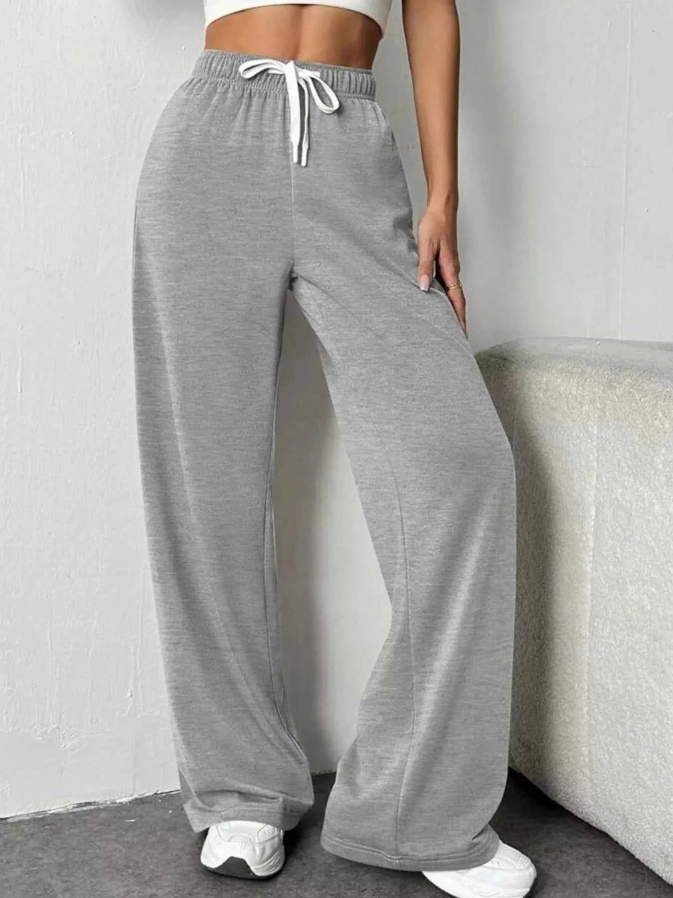 Drawstring Wide Leg Pants 65df66a7-8a62-4d43-97aa-4606b95df4ce-Max-Origin