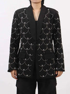 Pearl Detail Long Sleeve Blazer 65e1ce03-9510-4ba5-8300-c0b76be89613-Max-Origin