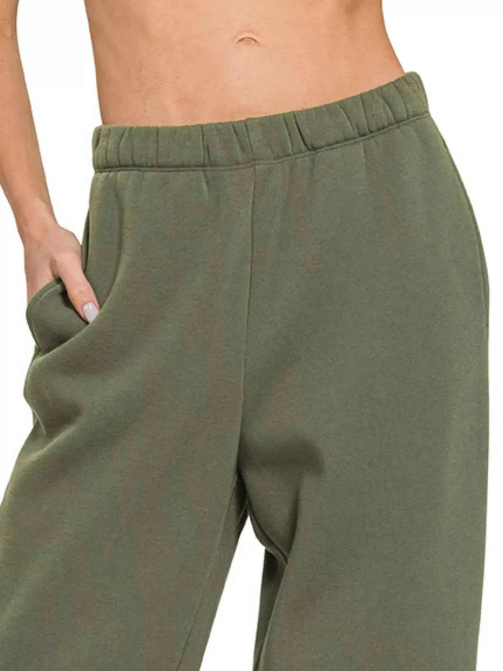 Zenana Fleece Sweatpant with Pockets 6621260d-b001-4cb9-a8ce-43d00def2af1-Max-Origin