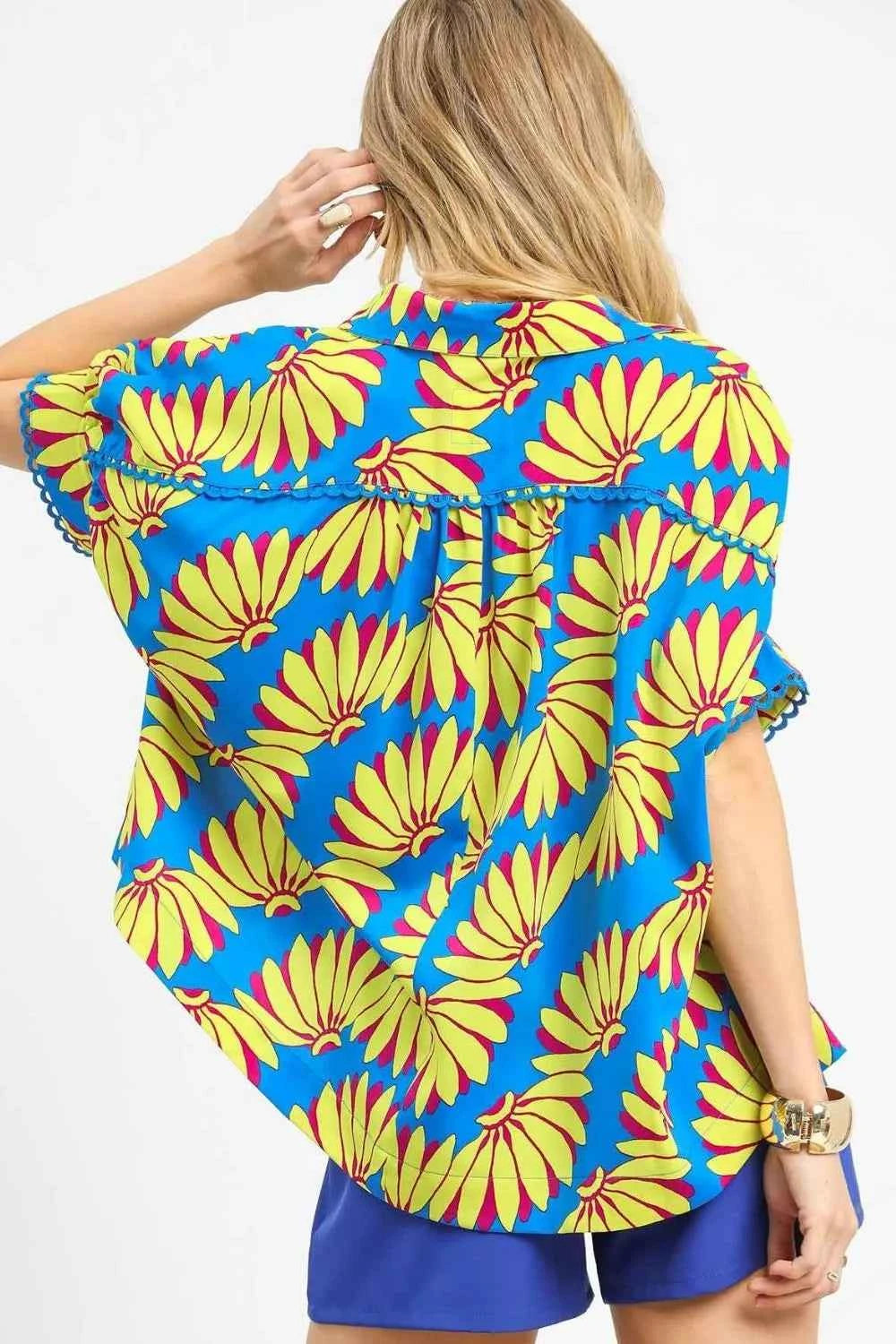 Umgee Printed Button-Up Relaxed Shirt 6682020e-94dc-4c42-954c-d30f39e0b799-Max-Origin