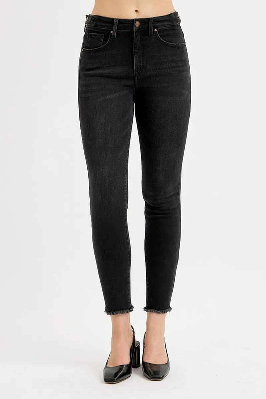 Full Size Tummy Control High Rise Adjustable Waist Skinny Jeans Plus Size BLACK 668265a5afe44d49b3580e8d2fdf042e-Max-Origin