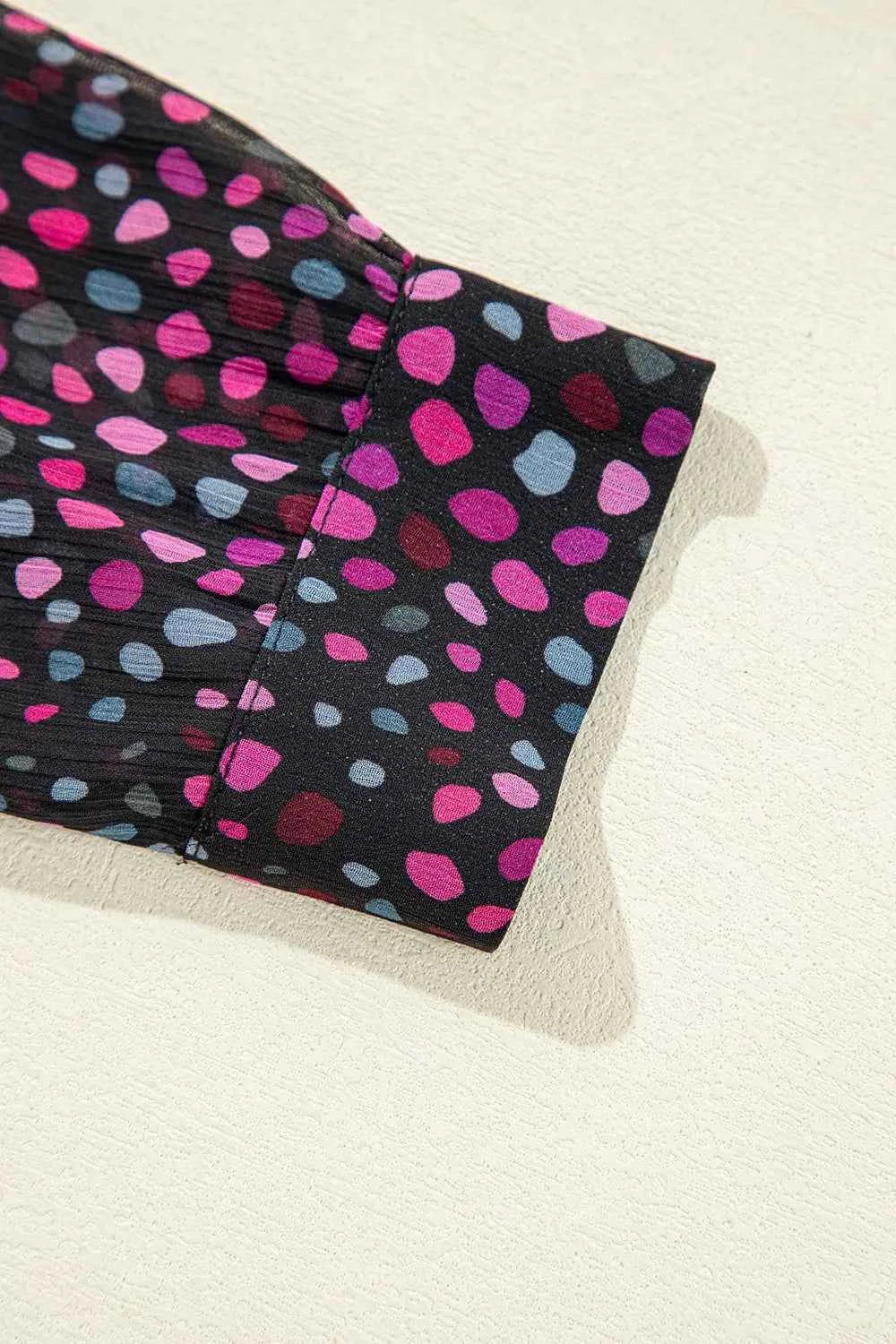 Polka Dot Button Up Shirt 6691558a-2265-453f-bfdb-0ff3ed1482e5-Max-Origin