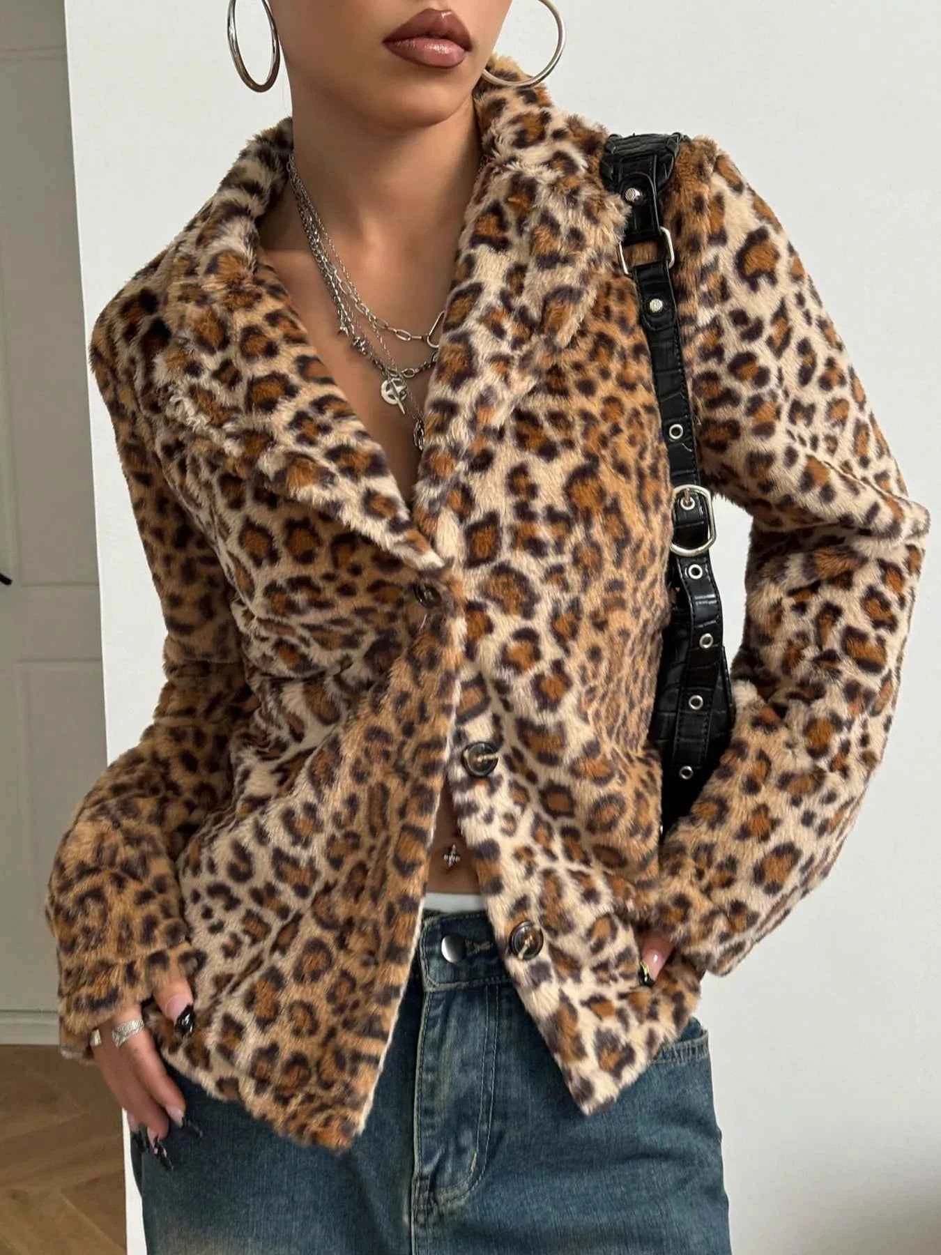 Leopard Button Up Faux Fur Outerwear 671986dbbb6649daaf87843de8992f06-Max-Origin