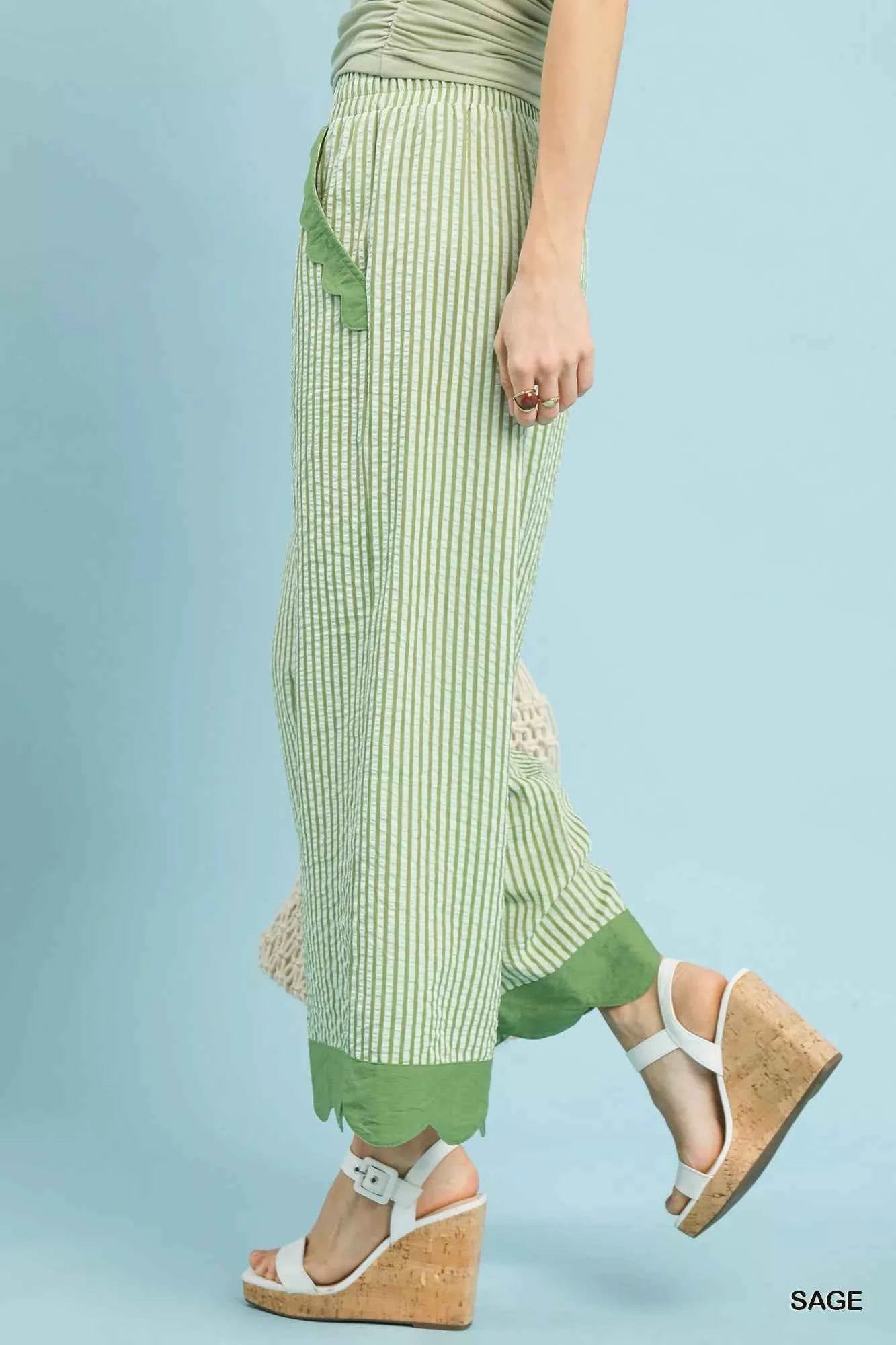 Umgee Stripe Scallop Hem Wide Leg Pants 675e0fc0-ce05-4059-b98c-23cf06cec38b-Max-Origin