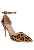 Dolona Leopard Print Stiletto Heel Sandals Leopard 676f885d-a2eb-4cc3-9e13-08e9381fb97d