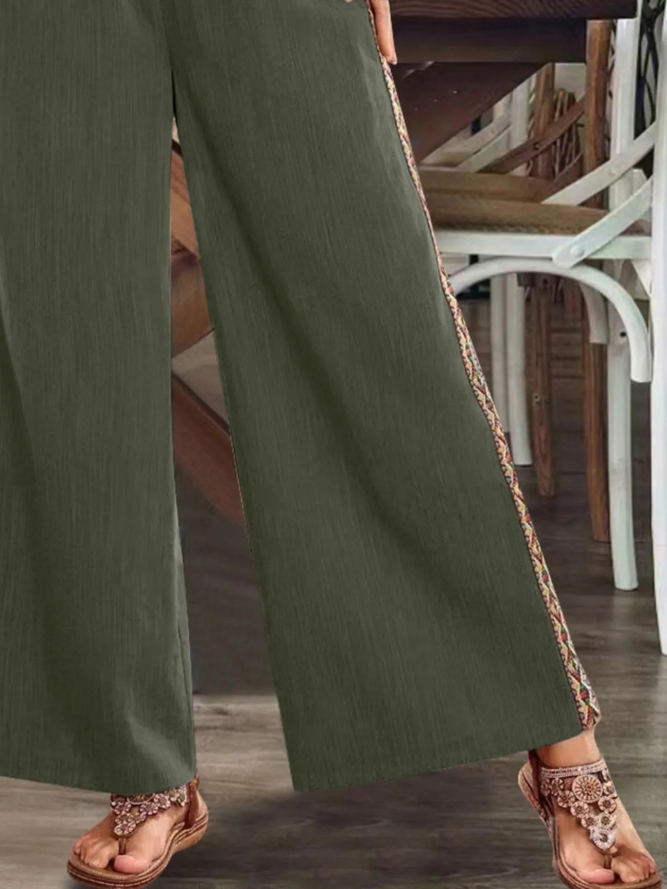 Bohemian Wide Leg Embroidered Side Stripe Pants 679e78df-9a3e-4a14-bd4e-7f061e988a1f-Max-Origin