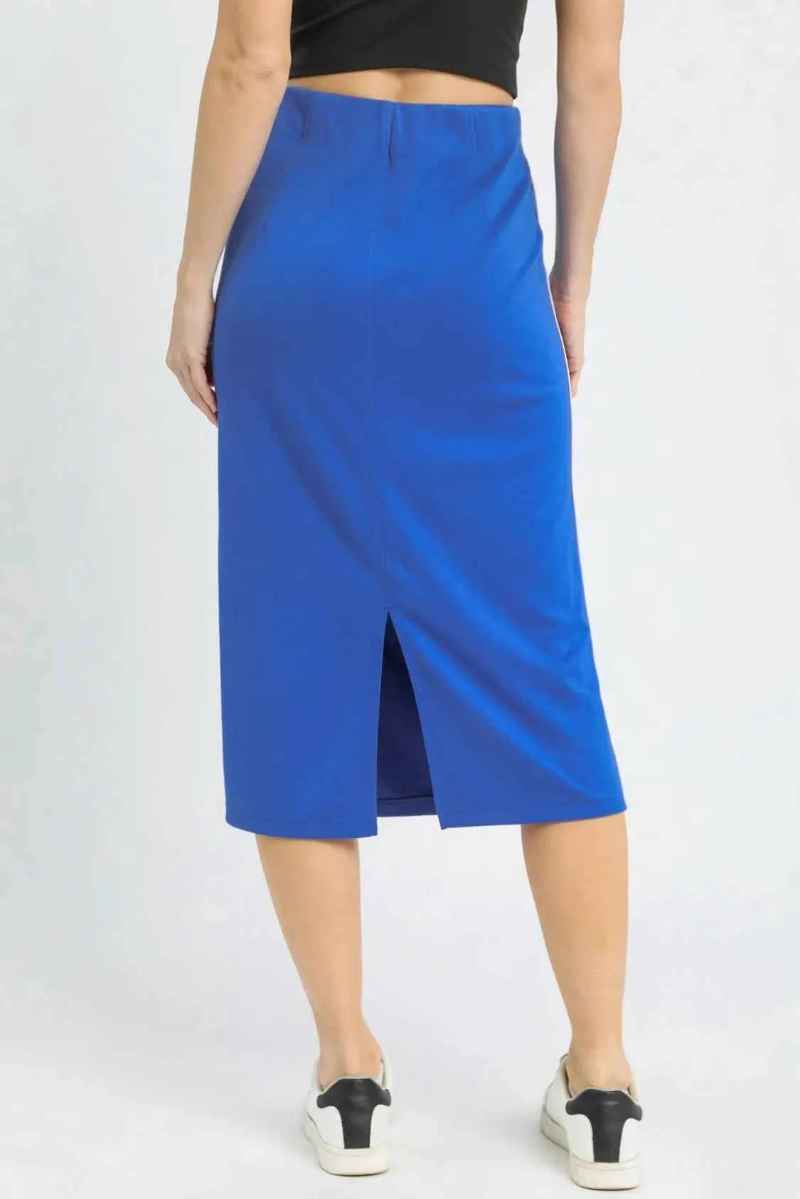 Umgee Midi Pencil Skirt with Contrast Piping Detail 67b80da7-4fe5-4a14-b575-09ca6e179b8e-Max-Origin