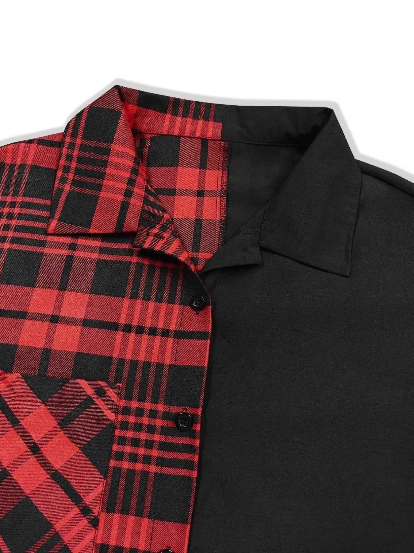 Plaid Button Up Long Sleeve Shirt 67cf4183-6c93-4813-8825-06783e1ab7ff-Max-Origin