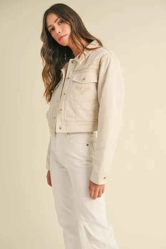 MABLE Embroidered Quilted Cropped Jacket 67d2a7ea1d324267a675b20048c5aee0-Max-Origin