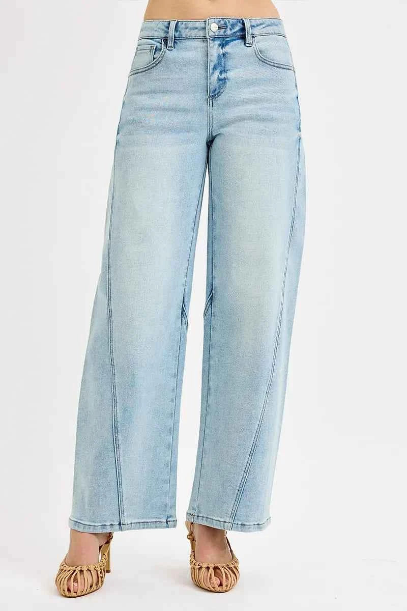RISEN Full Size Mid Rise Fit Barrel Jeans Plus Size LIGHT 67d8a631fc13401792b2b9dac4c481dc-Max-Origin