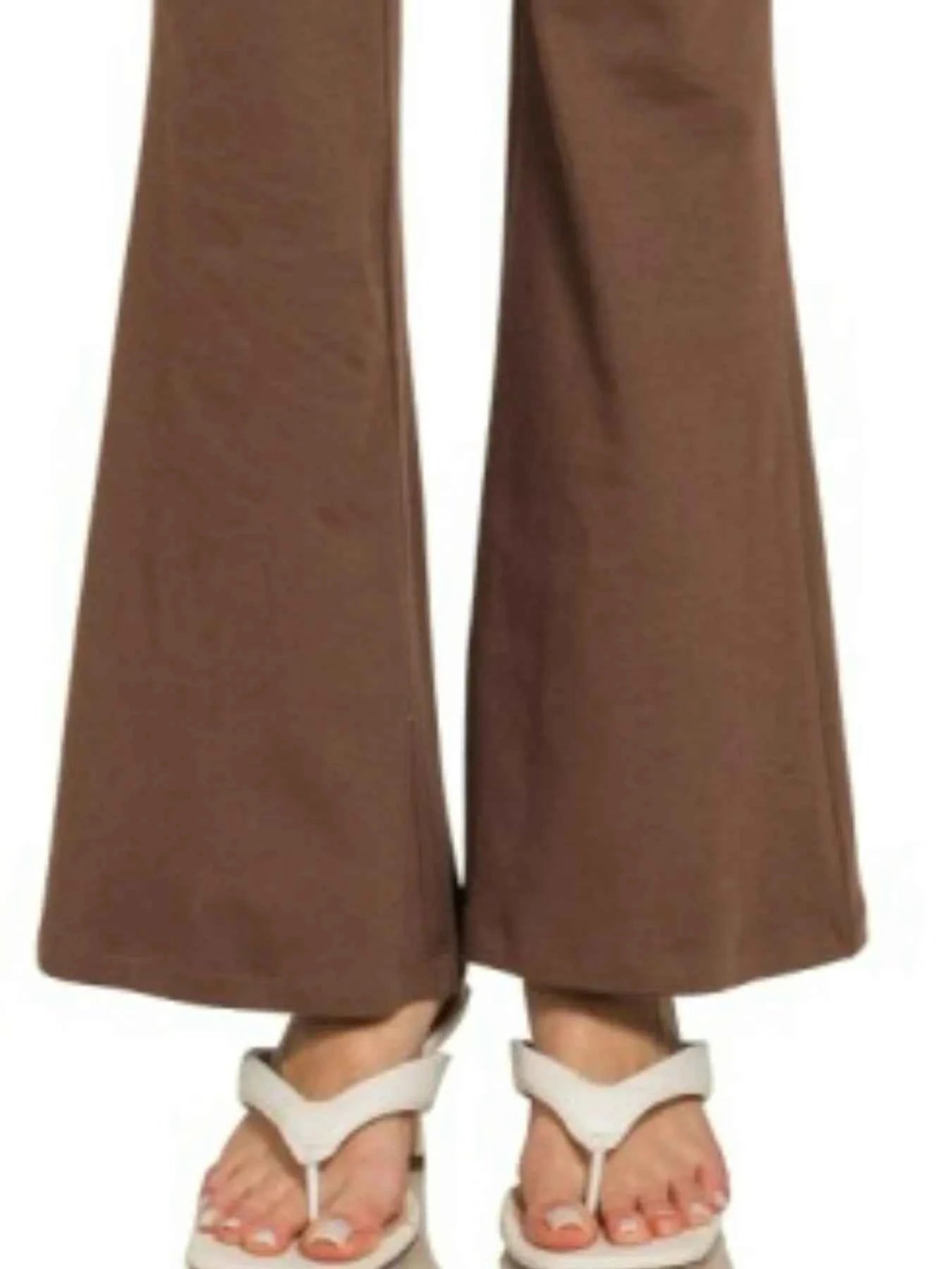 Zenana Wide Waistband Yoga Flare Pants 67e24ef7-3319-44e6-974e-6ea593d8d994-Max-Origin