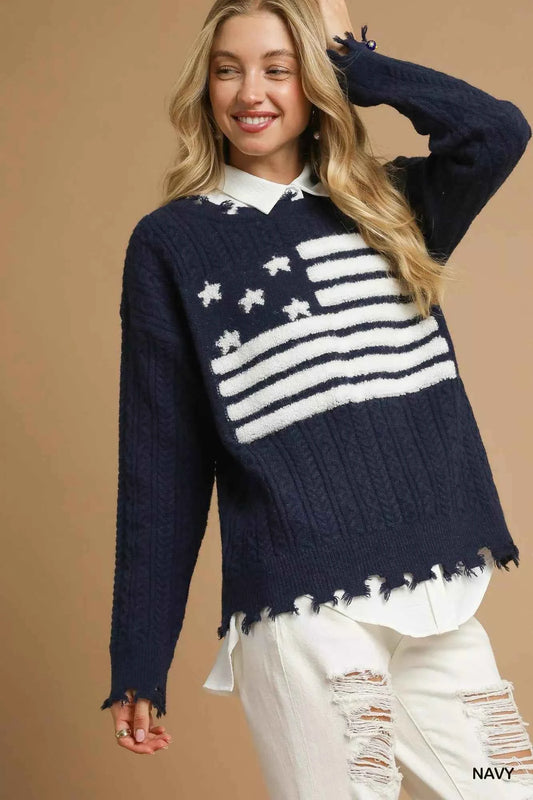 Distressed American Flag Sweater 67e2824f-a9bc-4794-95f0-49ea80e024f2-Max-Origin