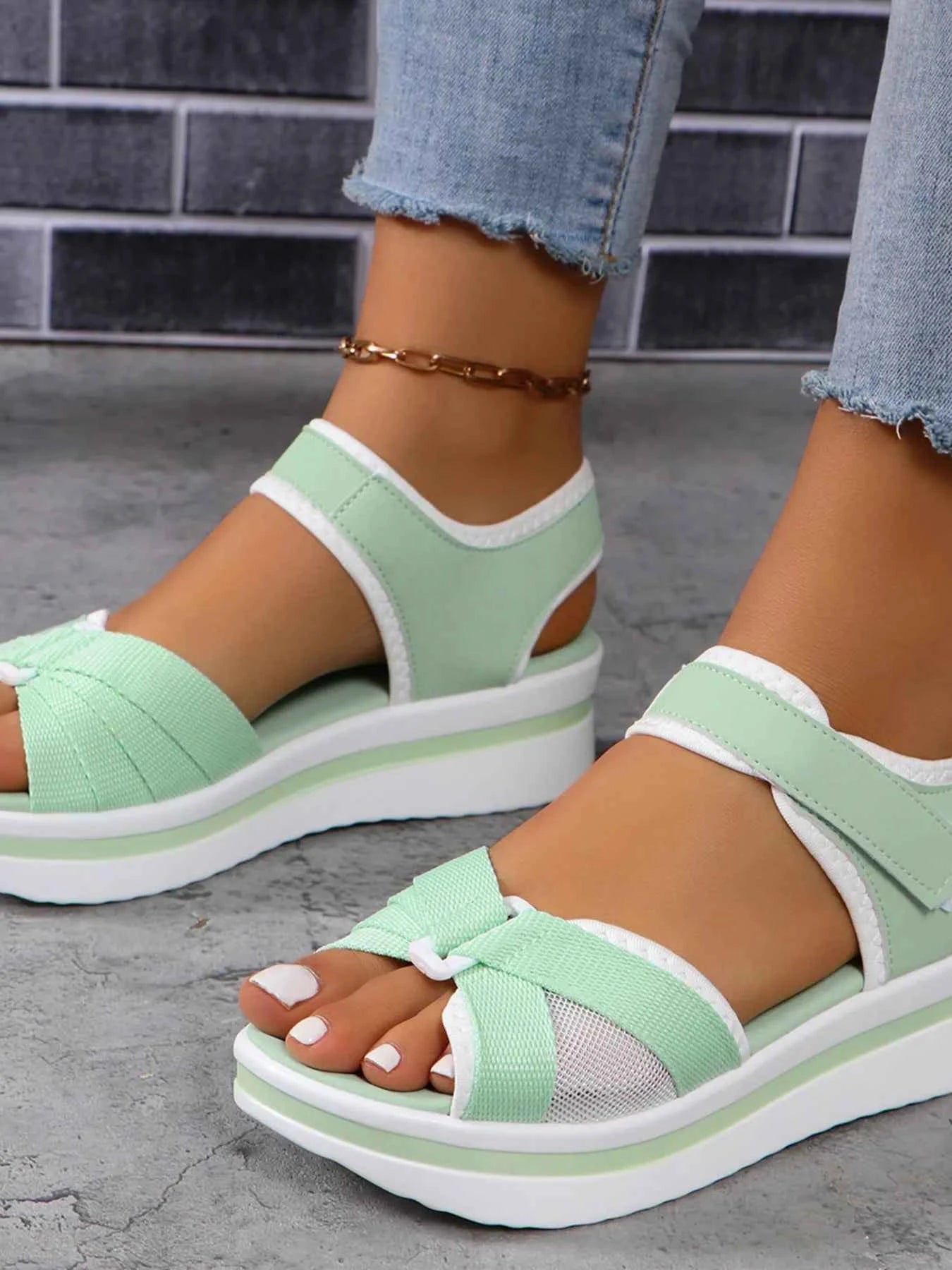 Platform Wedge Sandals with Ankle Strap 67f5225e9dbb491a9cf4102b63bd9d7b-Max-Origin