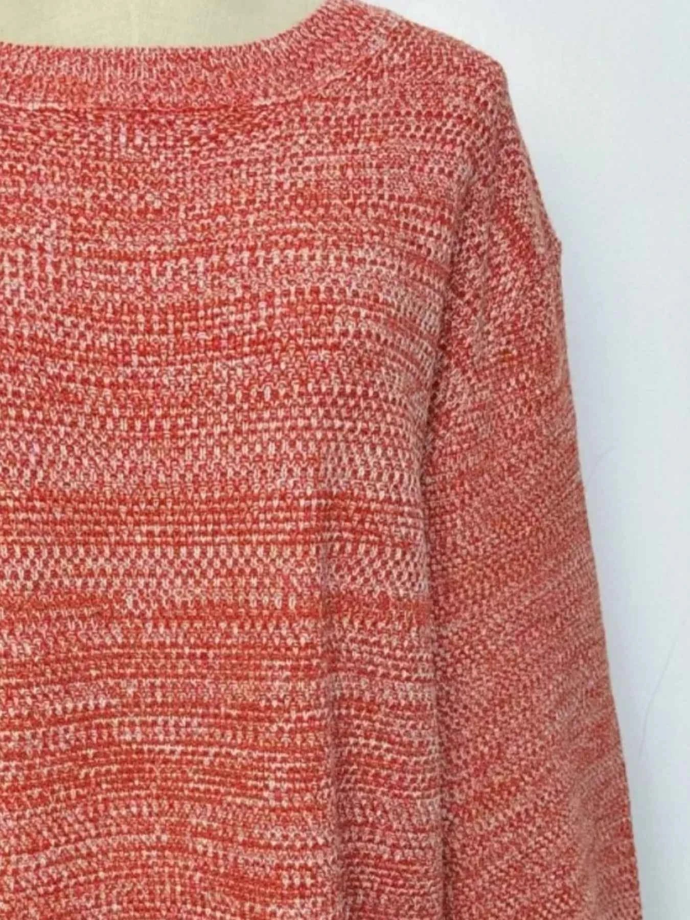Round Neck Long Sleeve Sweater 681e5b20-a455-42d3-86c2-ec91f01ad3dd-Max-Origin
