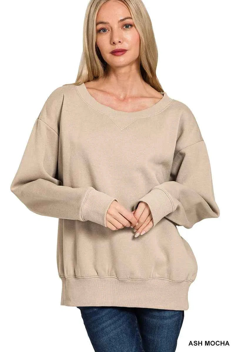 Zenana Fleece Boat Neck Sweatshirt 683ac544d1764a4e944b48d3d5c365f8-Max-Origin