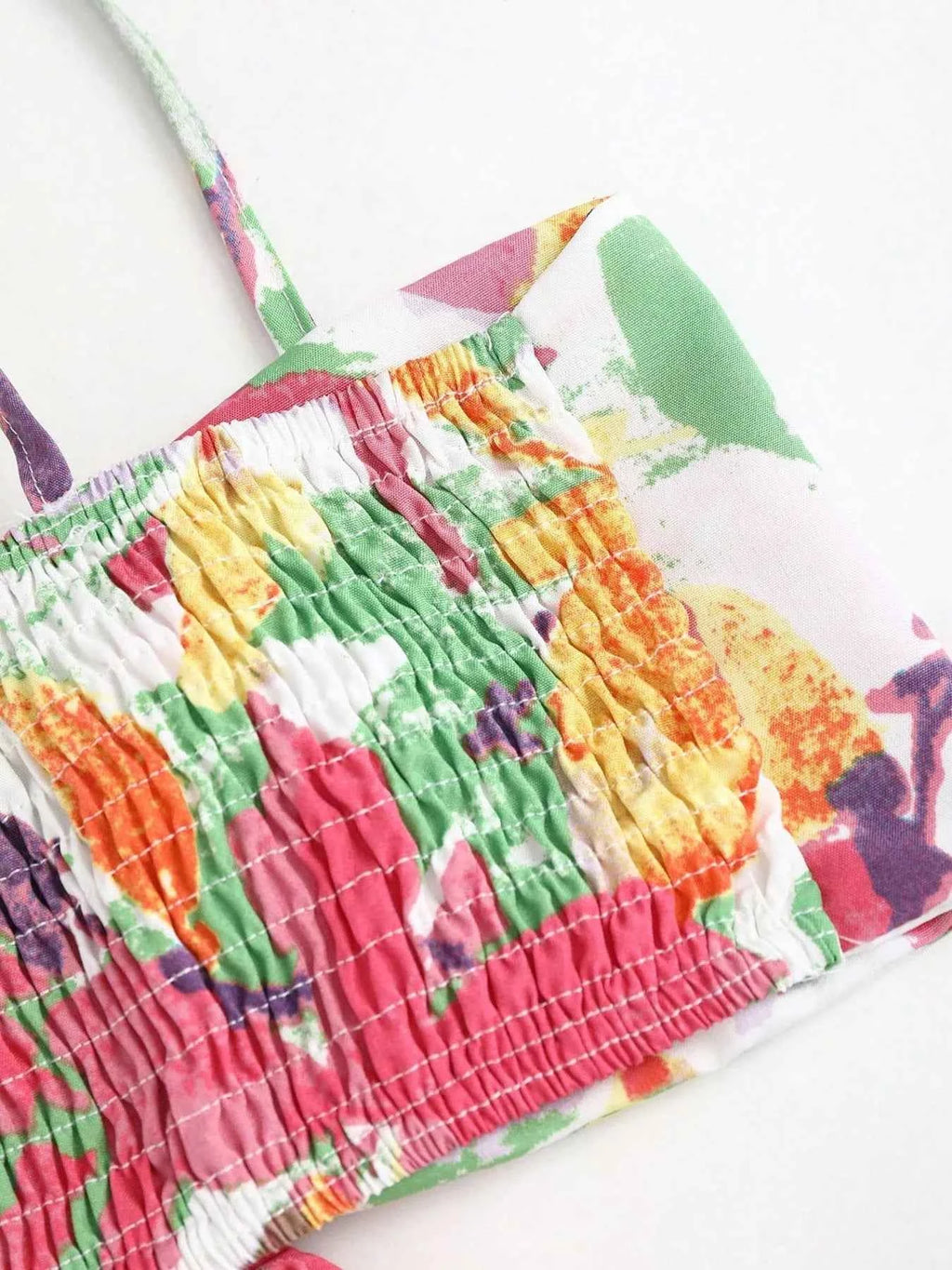 Cutout Printed Tie Shoulder Dress 684aefb8-400b-429b-9e43-58de36002293-Max-Origin