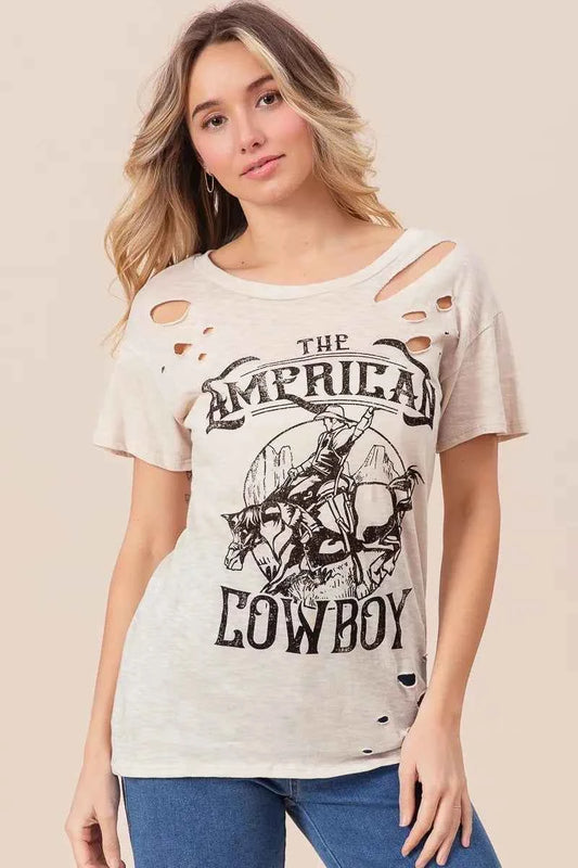 Cotton Slub Laser Top American Cow Boy Graphic 689b08ef58594377b23e72f53c7f1169-Max-Origin