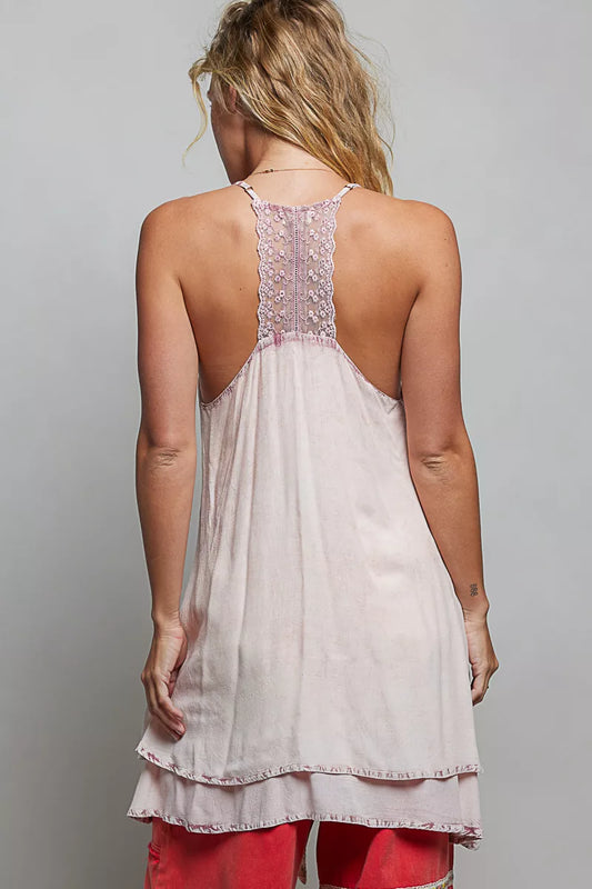 Solid Vintage Wash Embroidered Sleeveless Cotton Mini Dress 68bf0fdf-7300-4422-bb97-43dbc86ed235-Max-Origin