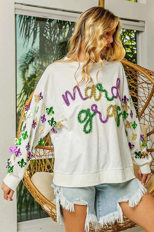 Fleur De Lis Sleeve Mardi Gras Pullover 68f96affc11f469d902dc84bdde28268-Max-Origin