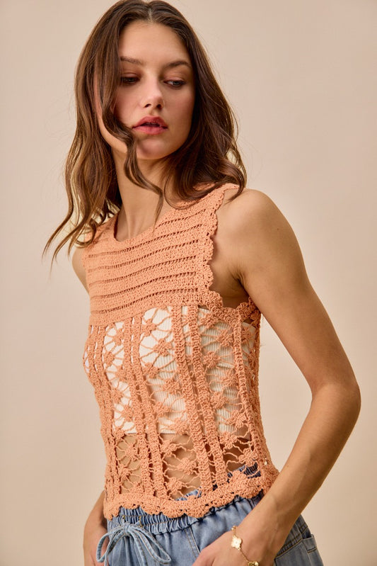 Crochet Knitted Lace Sweater Tank Top 68fcb2244f394c529cf1bb21805966f2-Max
