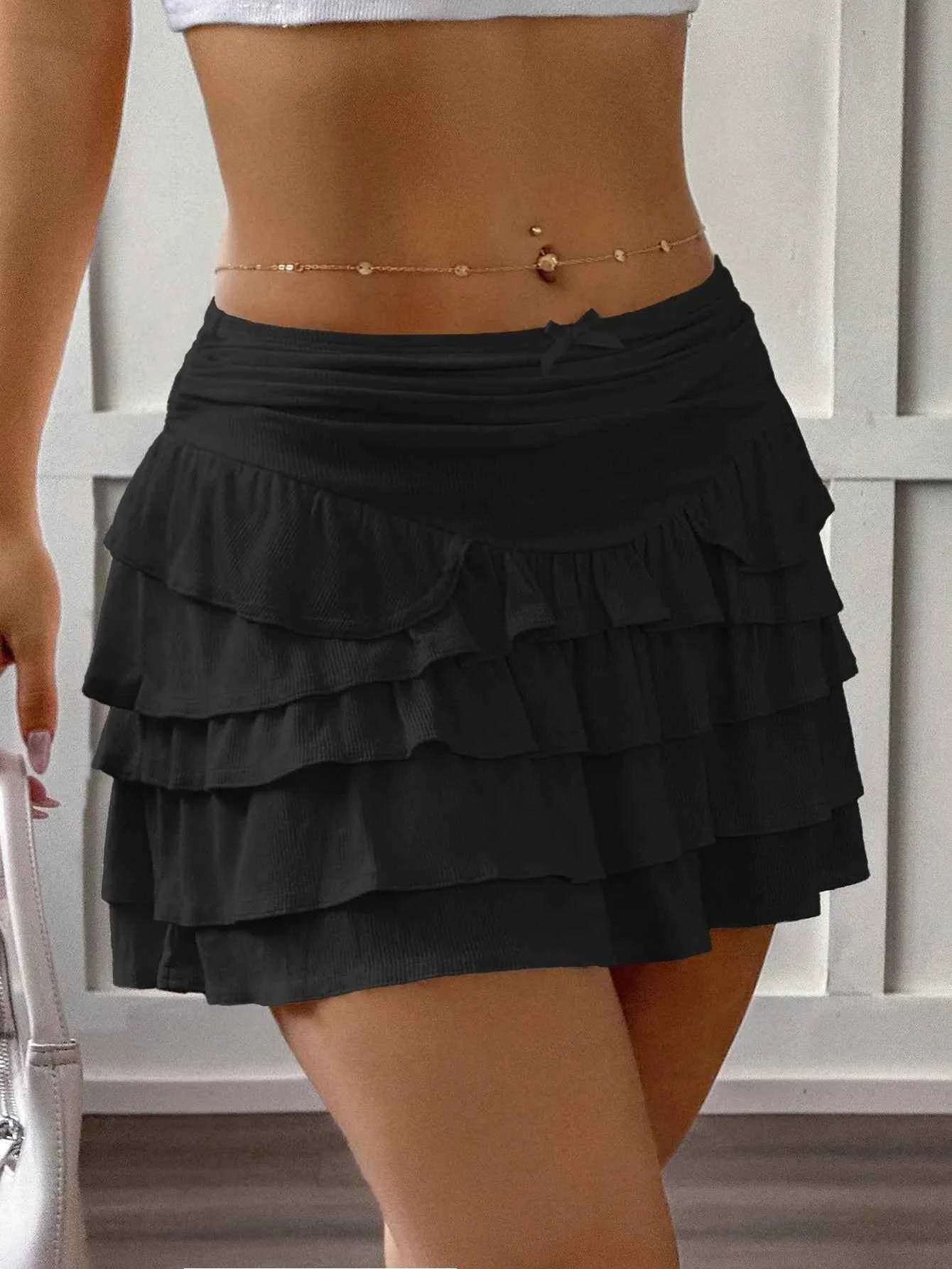 Ruffle Layered Mini Skirt 696716fc-9ce9-46fa-bbcd-48899548addd-Max-Origin